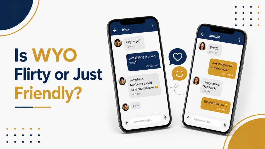 Is WYO Flirty or Just Friendly
