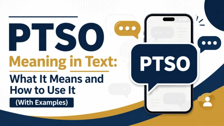 PTSO Meaning