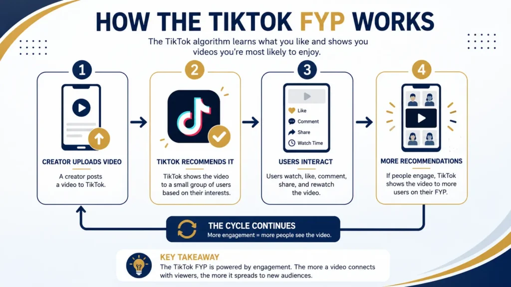 How the TikTok FYP works