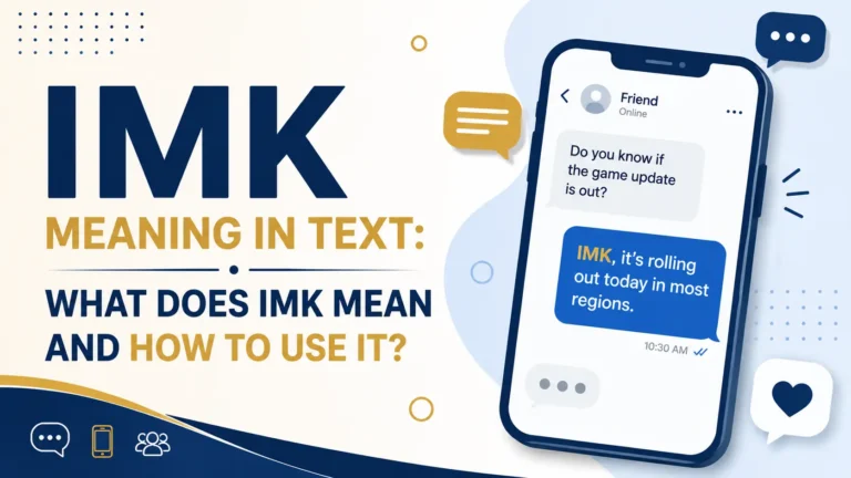 IMK Meaning in Text