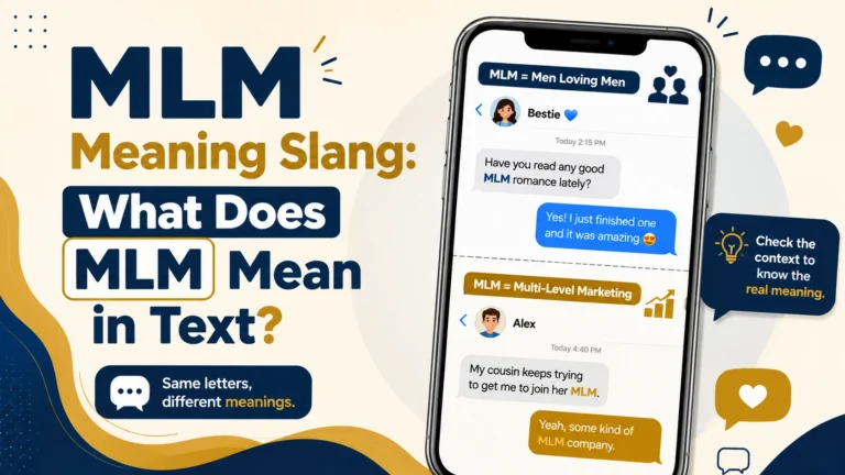 MLM Meaning Slang