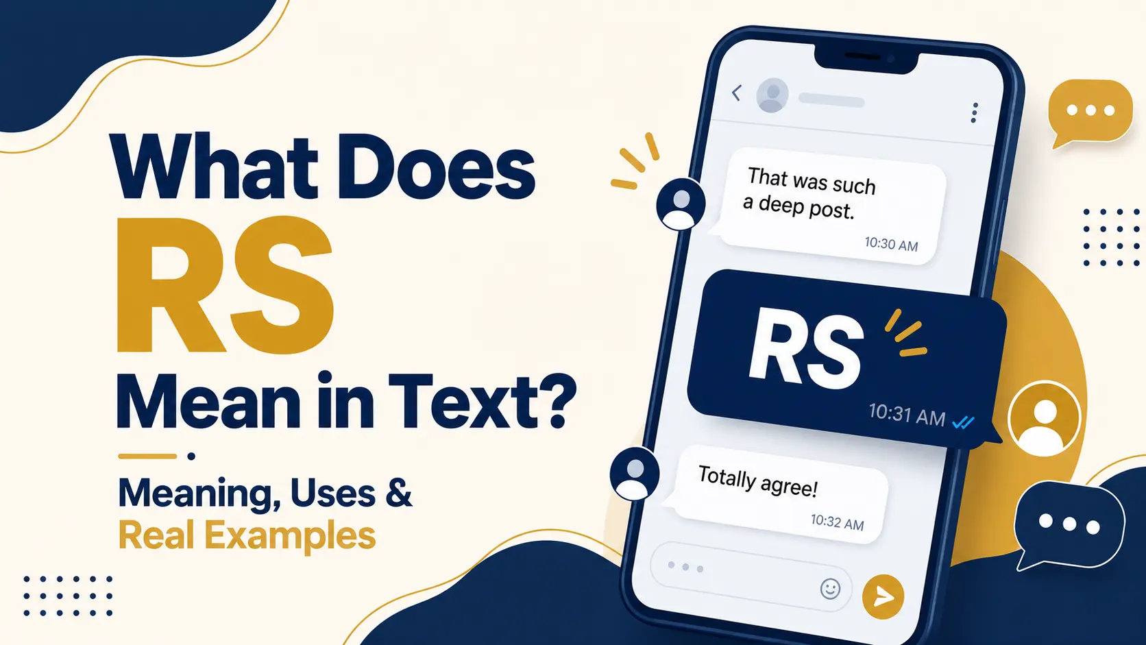 What Does RS Mean in Text