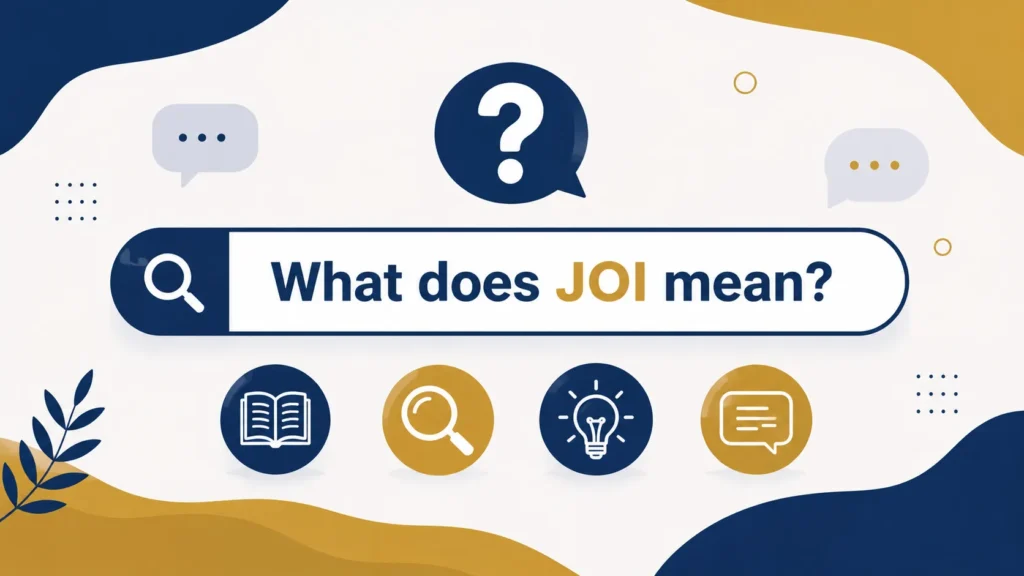 What does JOI stand for